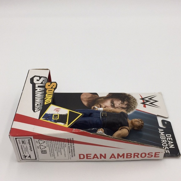 2018 WWE Sound Slammers Dean Ambrose Wrestler Action Figure Battle Sounds - Picture 6 of 13